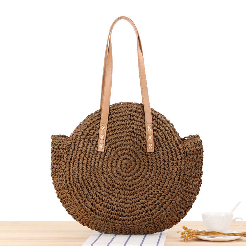 Shoulder Bag Straw Handbag Summer Beach