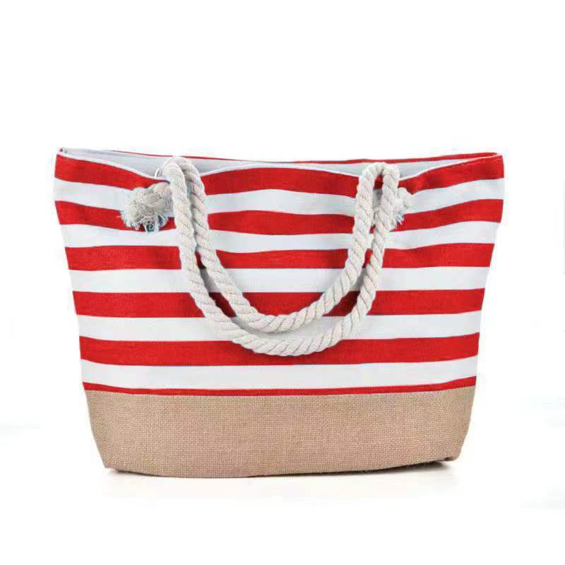 Striped Beach Casual Bag