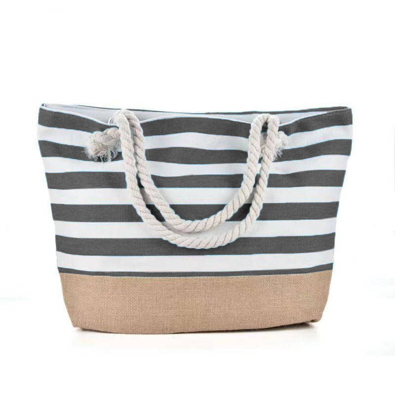 Striped Beach Casual Bag