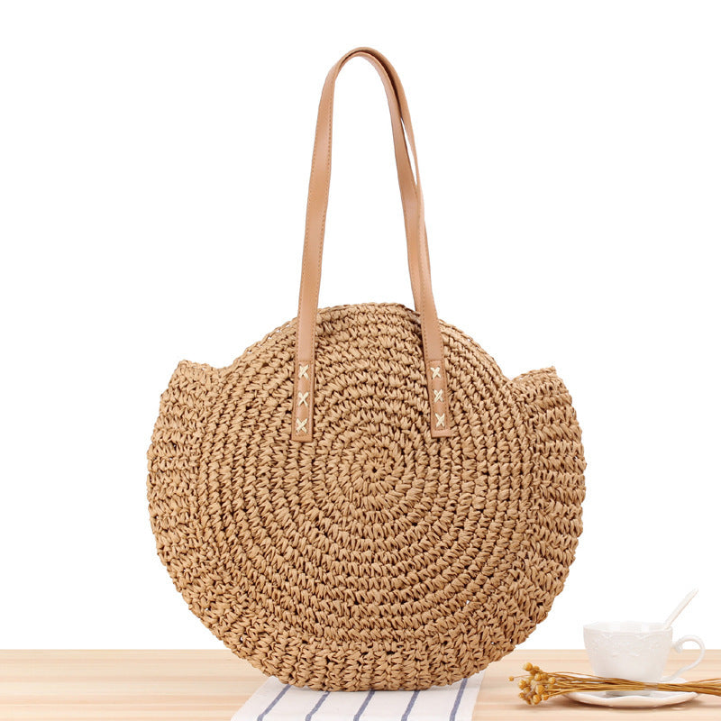 Shoulder Bag Straw Handbag Summer Beach