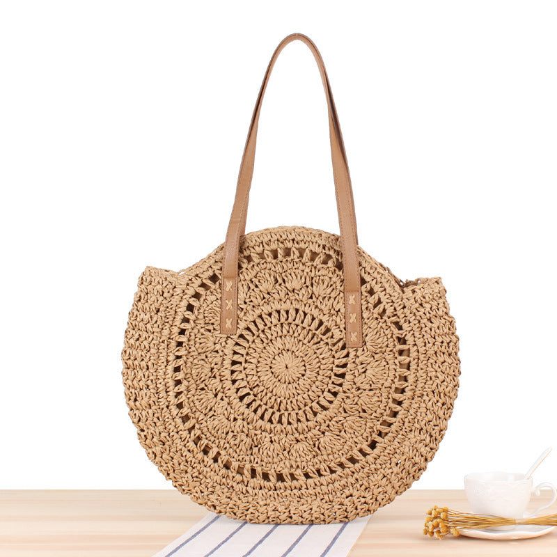 Shoulder Bag Straw Handbag Summer Beach