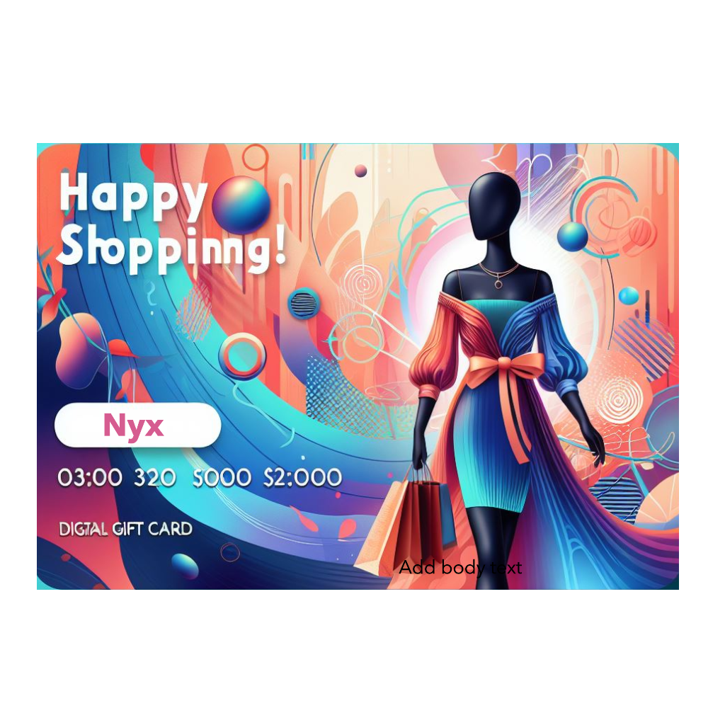 Nyx Gift Card