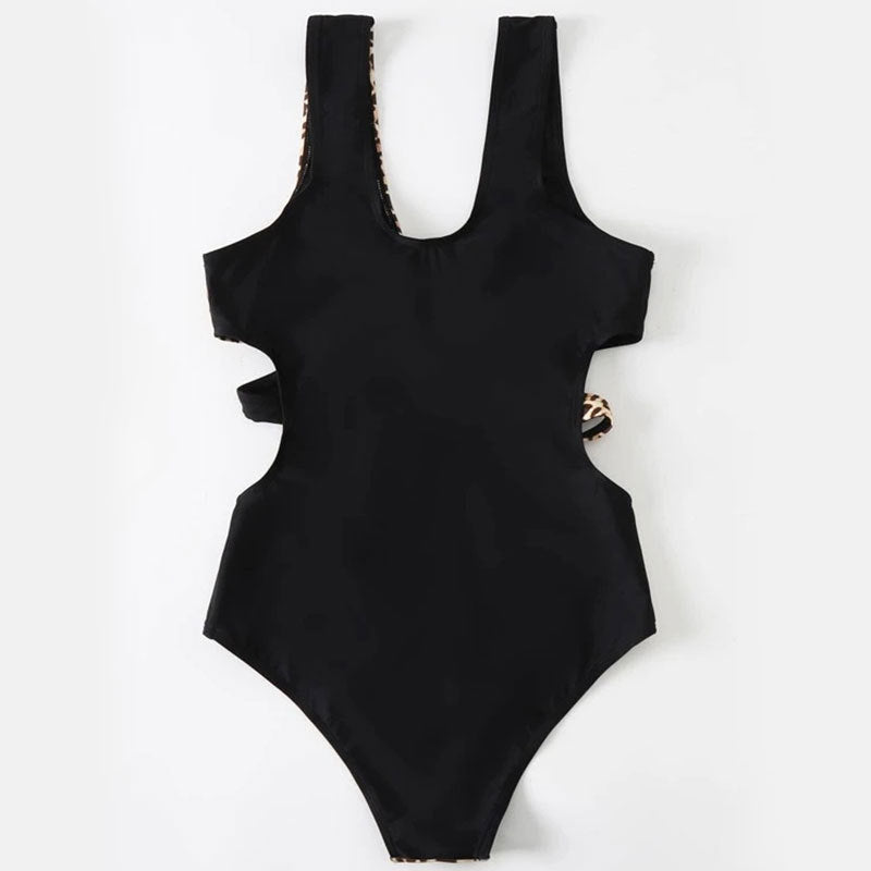 High Waist One Piece Swimsuit