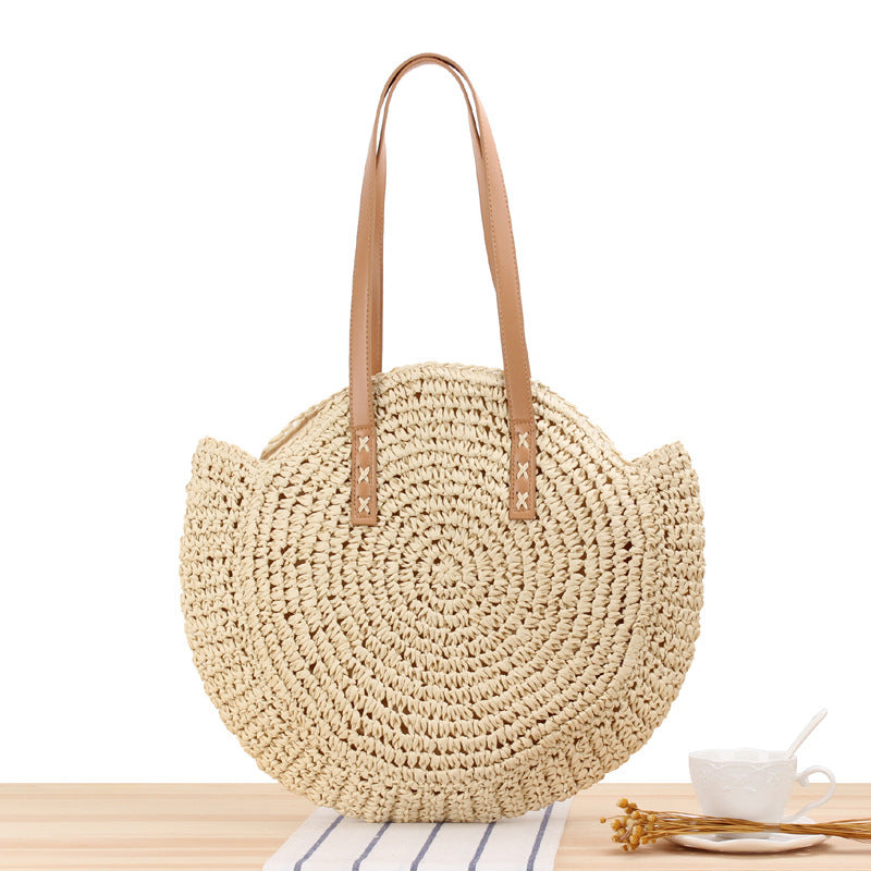 Shoulder Bag Straw Handbag Summer Beach